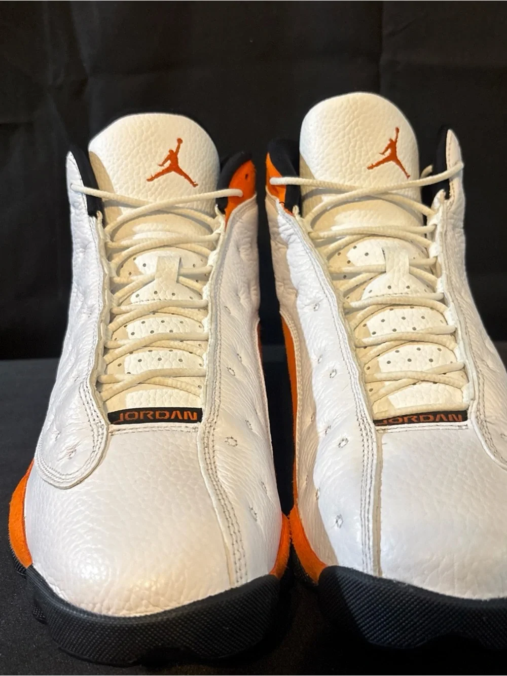 Air Jordan 13 Retro Starfish Mens Sneakers white/orange size 11.5 brand new